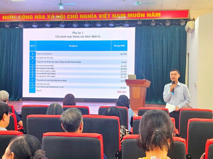 Xuân Đỉnh: triển khai kế hoạch khám sức khỏe miễn phí cho người dân