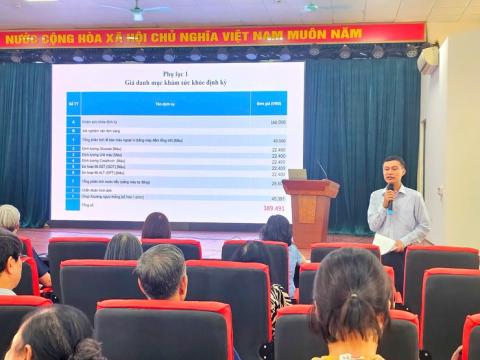 Xuân Đỉnh: triển khai kế hoạch khám sức khỏe miễn phí cho người dân
